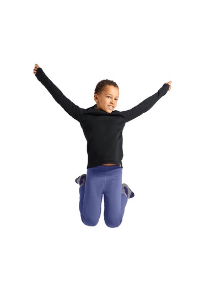 Odlo Odlo Active Warm Kids Bl Top Crew Neck L/s Unisex Çocuk Siyah Içlik Üst 6000 Siyah