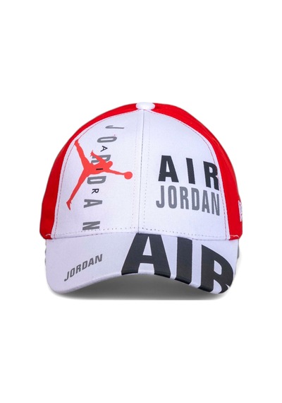 Eke Tekstil Beyaz Air Jordan Basketbol Beyzbol Şapkası - Standart Beyaz