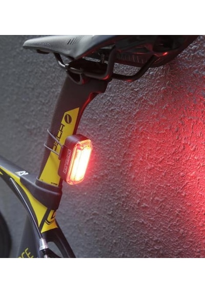 Moon Sirius Pro 350 Lümen Usb Şarjlı Bisiklet Arka Lamba 2025 Yeni Model Siyah