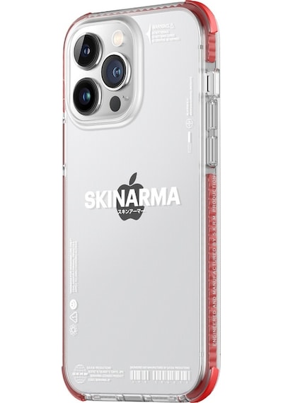 Apple Uyumlu iPhone 14 Pro Max Kılıf Skinarma Şeffaf Airbag Tasarımlı Iro Kapak