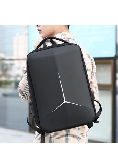 Laptop Notebook Kilitli Sırt Çantası Usb Şarj Ve Kulaklık Girişli