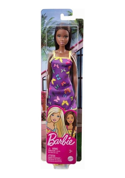 Şık Barbie Mor Elbiseli T7439 - Hbv07