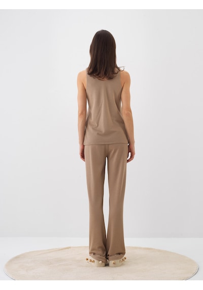 Xint Camel Pamuk Dokulu Regular Fit Atlet 602452