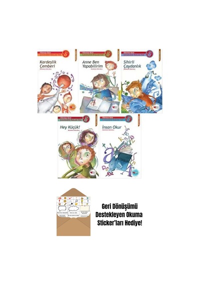 Çocukların Hakları Var Serisi 5 Kitap Set - Süleyman Bulut + Okuma Sticker'ları