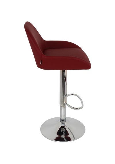 Bürocci Texas Bar Taburesi - Kahverengi Deri - 9506S0121 Çok Renkli