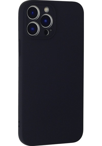 Newface - 712 - İphone 13 Pro Kılıf Nano İçi Kadife Silikon - - Csmo-tex - Koyu Gri