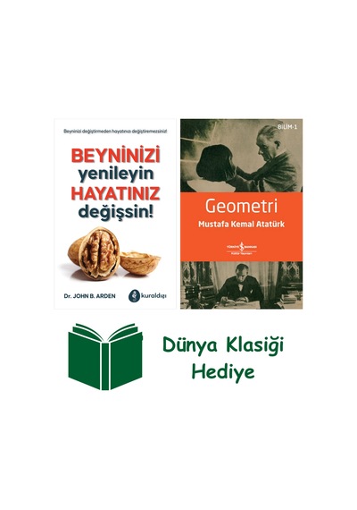 Beyninizi Yenileyin Hayatınız Değişsin + Geometri + Dünya Klasiği Hediye
