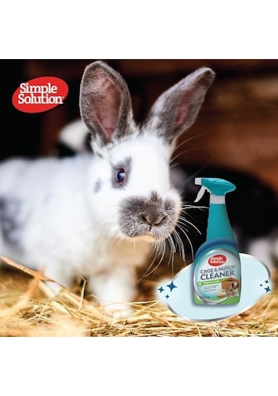Simple Solution Cage & Hutch Cleaner Evcil Hayvan Kulübesi Ve Kafesi Temizleyici Koku Ve Leke Giderici Ahşap Metal Ve Plastik Yüzeyler İçin 500 Ml 0