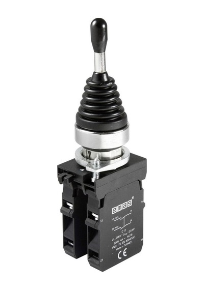 Emas Cm101dj21 C Somunlu Metal Joystik 2 Poz Dönüşlü