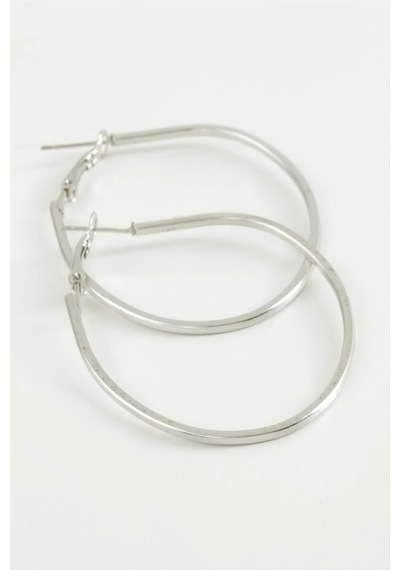 Oval Halka Küpe 5 Cm Resimdeki