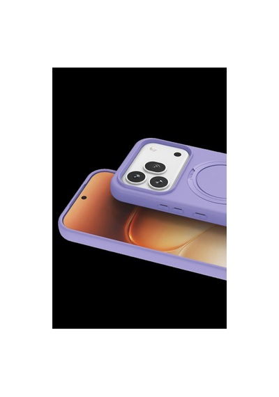 Huawei Honor 600 Pro Regal Magsafe Standlı Kapak - Lila
