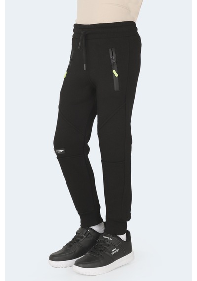 Slazenger Lamya 2 Li Set Unisex Çocuk Siyah -taş Gri Eşofman Altı Siyah -taş Gri