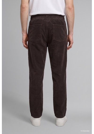 Defacto Baggy Fit Fit Normal Bel Geniş Paça Pantolon H3894ax26wnbn337 Kahve-bn337
