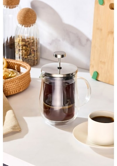 Karaca Pia Kiku French Press 600 Ml Şeffaf