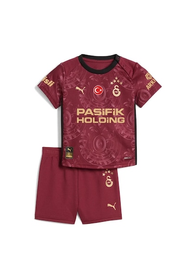Puma Galatasaray S.k. Bordo Forma 25/26 Alternatif Forması Baby Set Bebek Forma Çok Renkli