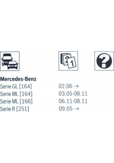 Silecek Süpürgesi Ön 700/530 W164 05-11 W251 -- 3397007093