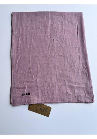 Lila Aker Kraş Şal Leylak