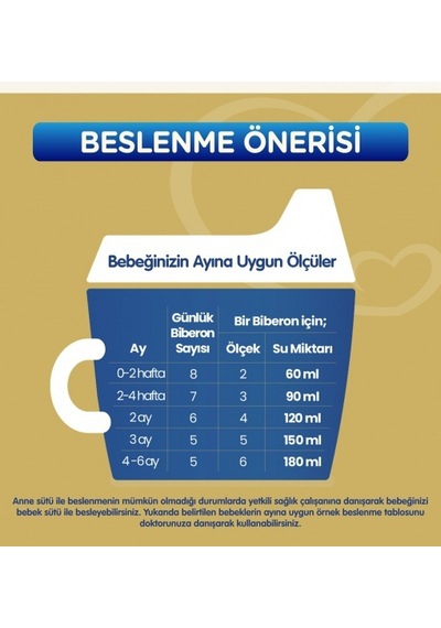 Bebelac Gold 1 Bebek Devam Sütü 800 G  2 Adet