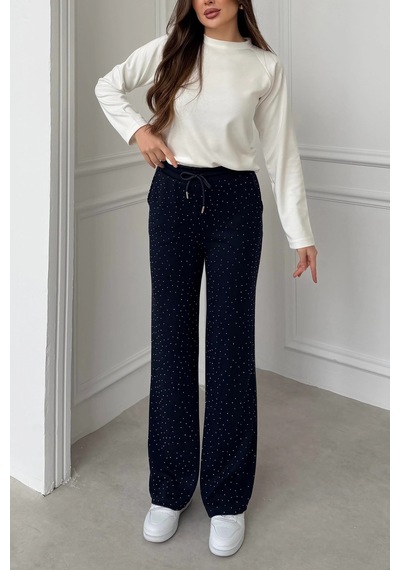 Bbbutikbasic Taşlı Modal Pantolon M4737 Lacivert