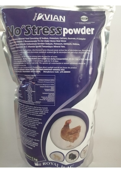 Nos Powder 1 Kg Kanatlılarda Elektrolit Yem Katkısı