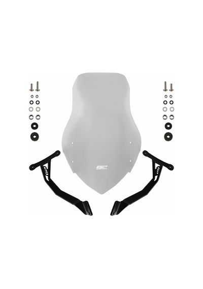 GP Kompozit Honda CB125F 2023-2024 Uyumlu Tur Camı Şeffaf 60 cm