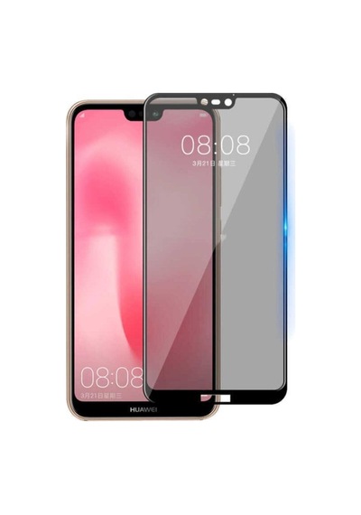 Huawei Mate 20 Lite Ekran Koruyucu Tam Kaplayan Hayalet Cam Hd Kalite 5d Privacy