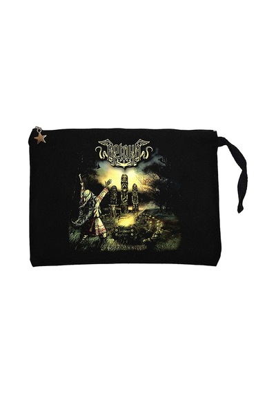 Arkona Ot Serdtsa K Nebu Siyah Clutch Cüzdan / El Çantası Siyah