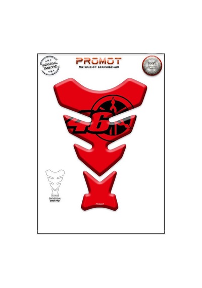 Universal Motosiklet Tank Pad 3d Sticker 0123 Diğer