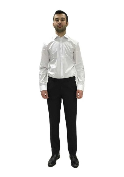 Ecer Alpino Kumaş Pantolon Movano-Slim Fit Siyah