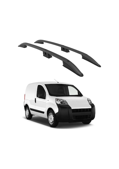 Peugeot Bipper 2008-2023 Turtle Crown Tavan Çıtası Siyah