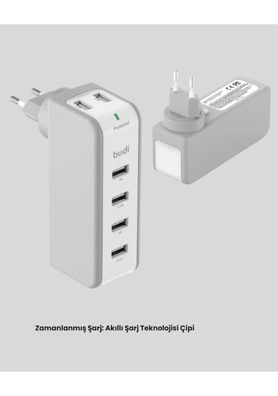 Akıllı Zaman Ayarlı Şarj Cihazı Güvenli Ve Enerji Tasarruflu Standart