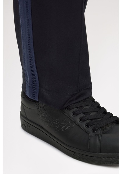 Fred Perry B1314 Leather Emb Ovd Branded Erkek Günlük Ayakkabı Siyah