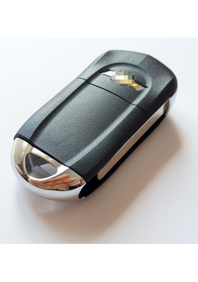 Chevrolet Uyumlu 3 Tuşlu Yeni Nesil Dönüşüm Anahtar Kumanda Kabı Metal Logolu