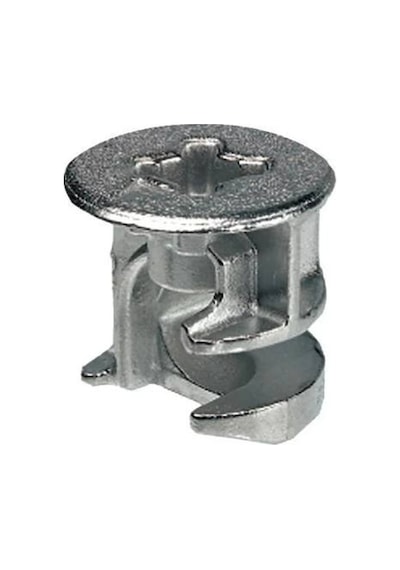 Minifix Gövde 15x12mm - Mobilya Dolap Birleştirme Bağlantı Vidası 10 Adet
