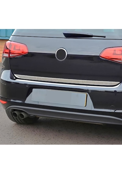 Ebal Otomotiv VW Golf 7 Krom Bagaj Alt Çıtası 2013 üzeri Paslanmaz Çelik