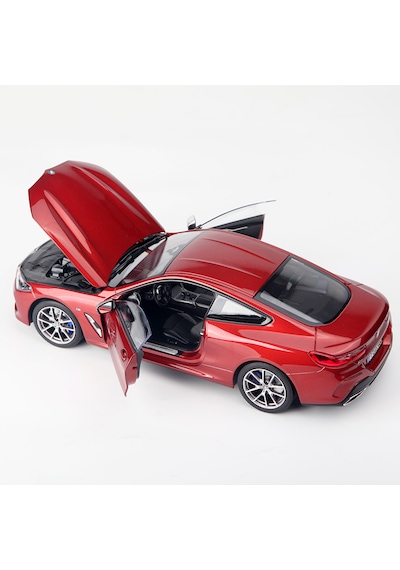 1:18 Ölçek Norev 2019 Bmw 850i G15 Diecast Metal Minyatür Model Araba 25cm