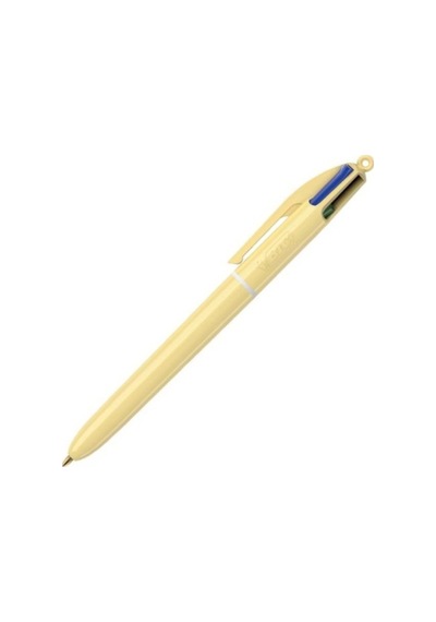 Bic 4 Colour Pastel 4 Renkli Tükenmez Kalem - Pastel Sarı