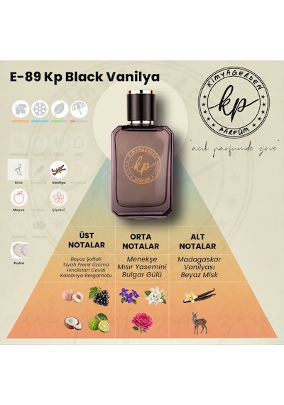 KP E-89 Erkek Parfüm EDP 50 ML