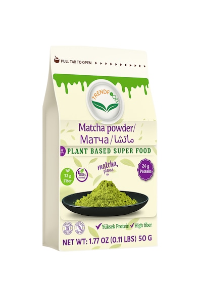 Trend Food Doğal Super Gıda Matcha Tozu 50 G Yüksek Yüksek Protein Yüksek Lif Diğer