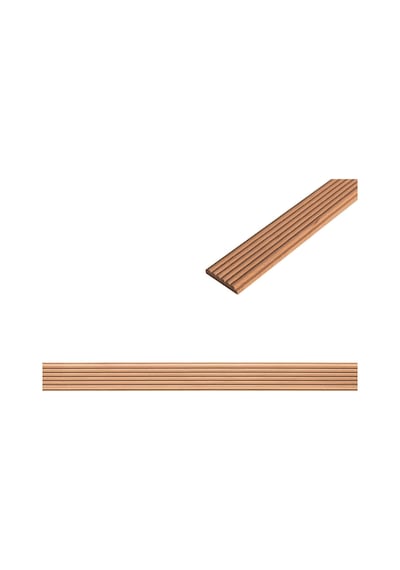 Kayın Modeli Çıta 70x10 Mm Kalınlığında Ağacın Kendi Renginde Belirtilmemiş