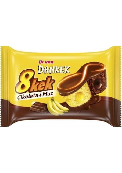 Ülker Dankek 8 Kek Muzlu 24 x 55 G