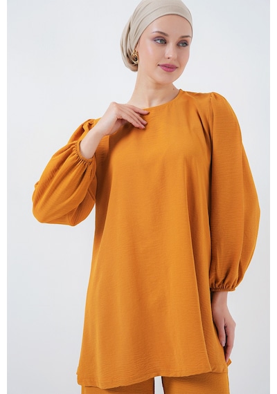 Bigdart Ayrobin Tunik Pantolon Alt Üst Takım 6712 - Hardal