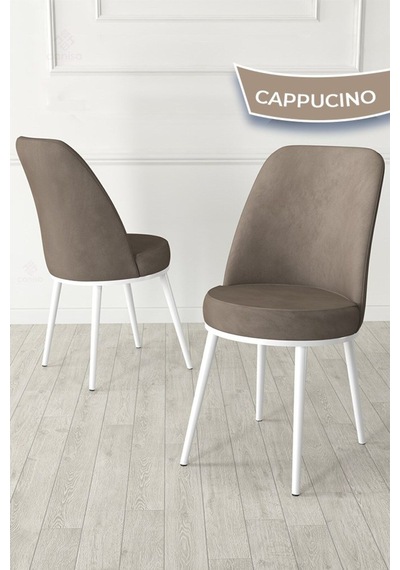 Canisa Kea Serisi Yuvarlak Beyaz Mutfak Masa Takımı 4 Cappucino Babyface Sandalye Beyaz Masa Sandalye Cappucino Canisa Kea Serisi Yuvarlak Beyaz Mutfak Masa Takımı 4 Cappucino Babyface Sandalye Beyaz Masa Sandalye Cappucino