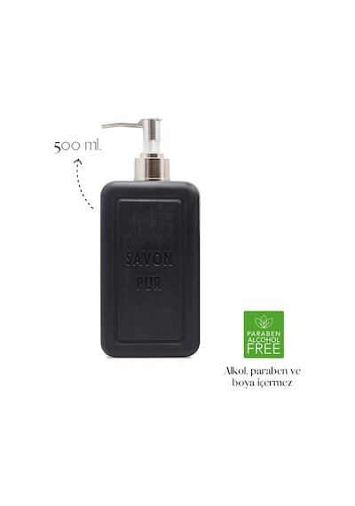Savon Pur Luxury Vegan Sıvı Sabun Siyah 500 Ml Diğer