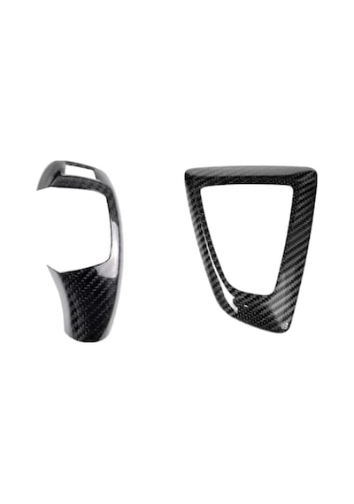 Bmw F20 F30 Vites Topuzu Koruma Karbon F30 Vites Çerçevesi Koruma Karbon 2 Parça Karbon