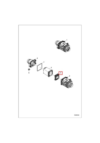 7221934 - Bobcat - Hava Filtresi İç