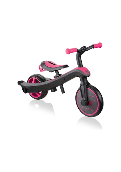 Globber Explorer 4 in 1 3 Tekerlekli Bisiklet Pembe