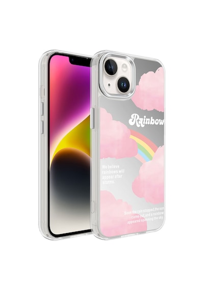 Zore İphone 14 Plus Uyumlu Aihttgli Parlak Tasarımlı Nvth Mimbo Kılıf-no6