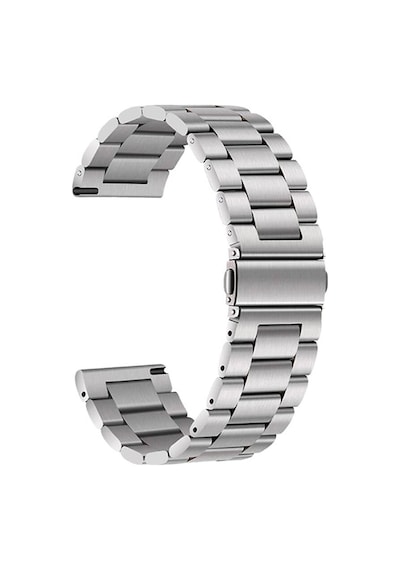 Zore Galaxy Uyumlu Watch 42mm Clo Band-04 20mm Metal Kordon-gümüş
