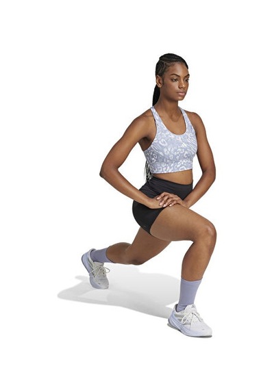 Adidas Run Pkt Ms Aop Kadın Antrenman Sporcu Sütyeni Jn9694 Gri Gri